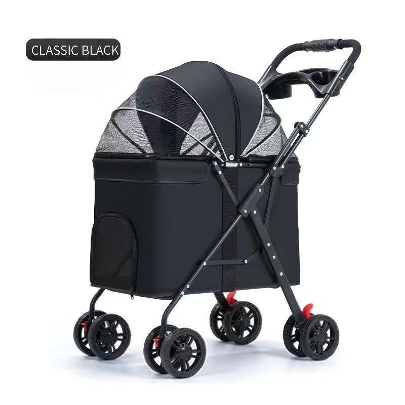 Zoravellion Medium And Large Foldable Dog Pet Stroller